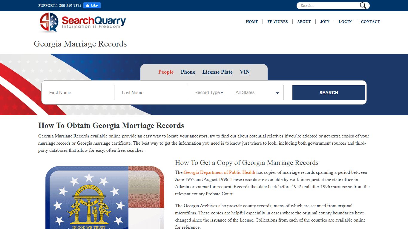 Free Georgia Marriage Records Search Online | Enter a Name To Begin